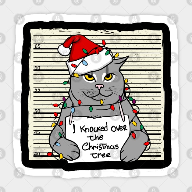 Christmas Cat Sticker by OniSide